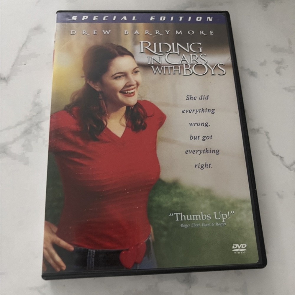 Riding in Cars with Boys DVD 2001 Special Edition Drew Barrymore Widescreen